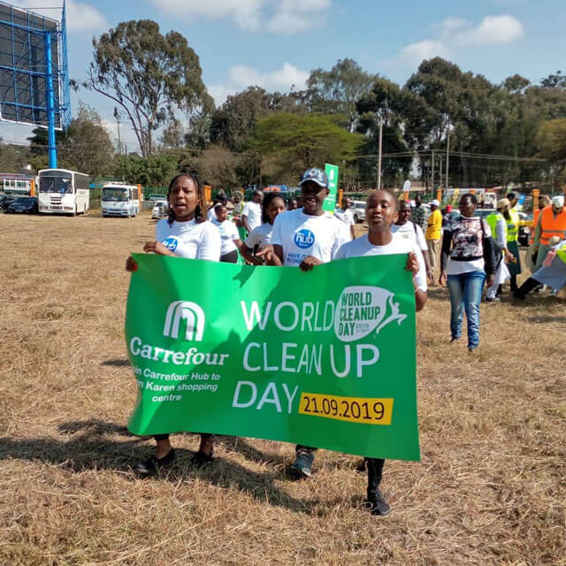 Clean up rive by KLDA, Karen, Nairobi